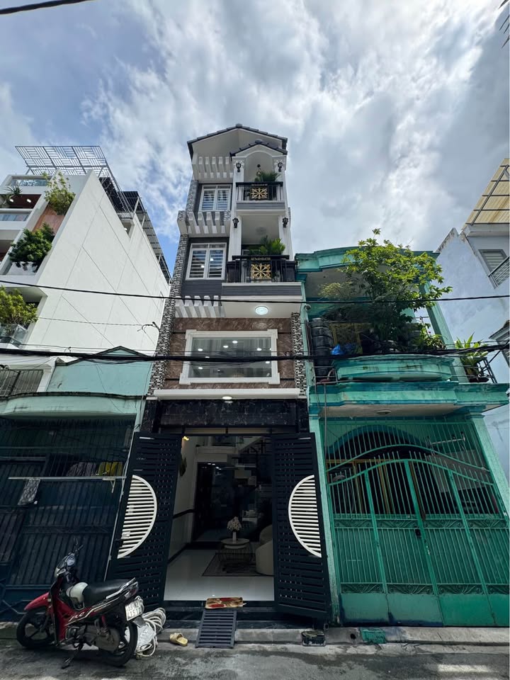 Nhà phố 1 trệt lửng 3 lầu đường Huỳnh Văn Nghệ 37m² giá 5.95 tỷ - Đầu tư sinh lời ngay!