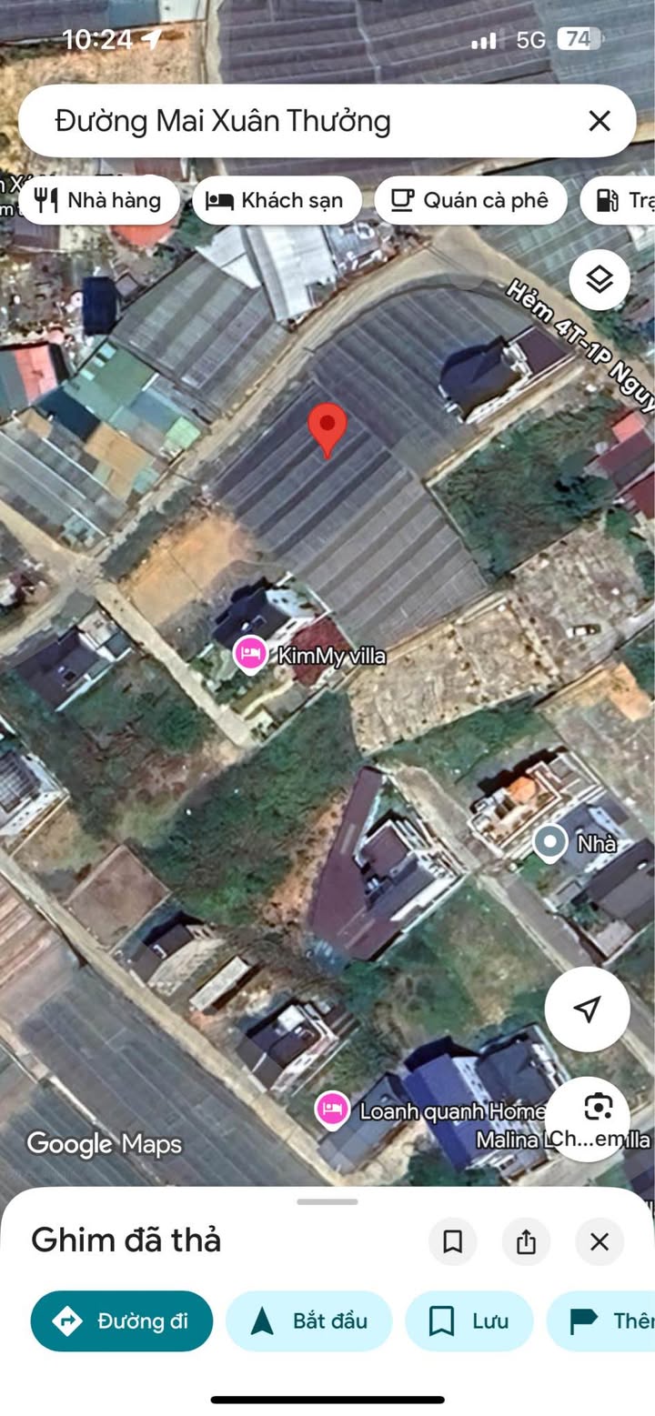 Đất Mặt Tiền Hẻm Mai Xuân Thưởng, Đà Lạt 1240m² - Cơ hội đầu tư tuyệt vời!