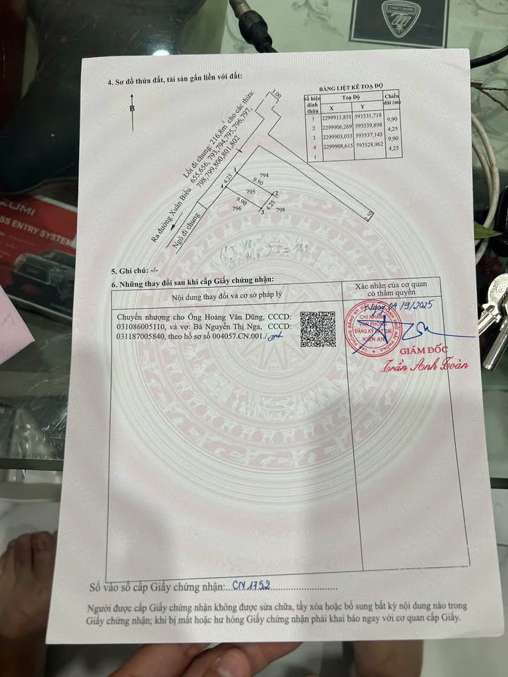 Bán đất ngõ Xuân Biều, Phù Liễn, Kiến An 41.9m² - Vị trí đẹp, giá tốt!