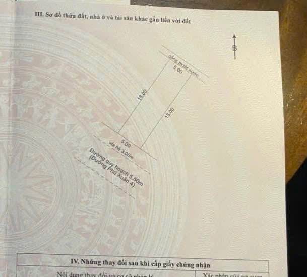 Đất tặng nhà Phú Xuân 4, Đà Nẵng 90m² giá 5 tỷ - Thiết kế 2 mê hiện đại!