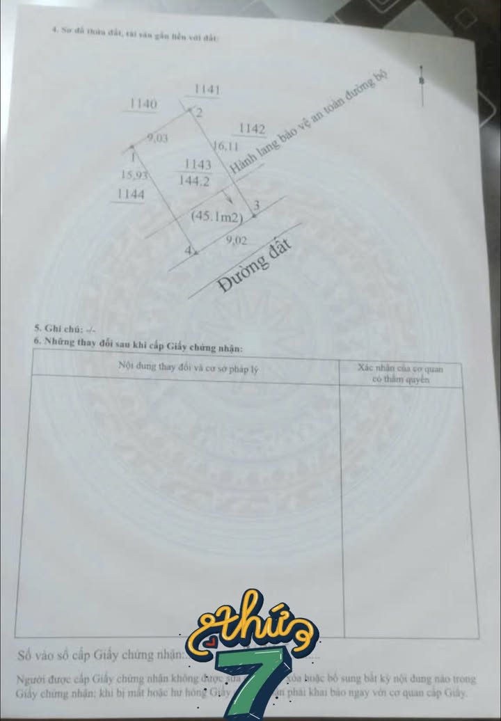 Đất nền Thái Hòa Tân Uyên 144m² giá 1.6 tỷ - Cơ hội đầu tư tuyệt vời!
