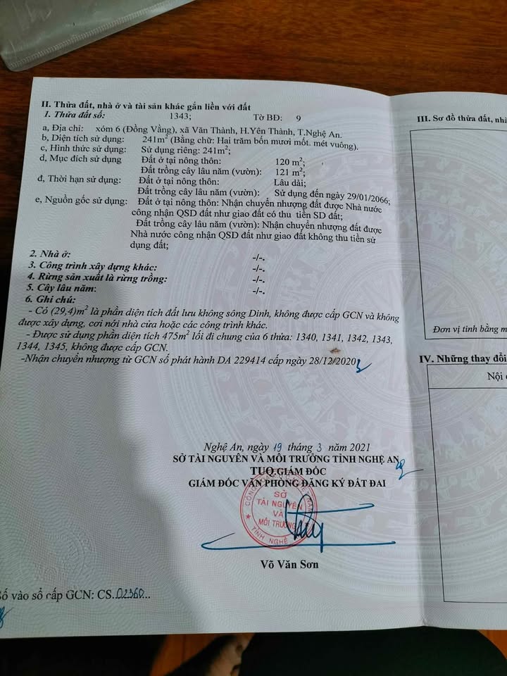 Đất nền xóm 6 Đồng Vàng, Yên Thành 200m² giá 500 triệu - Bán gấp chính chủ!