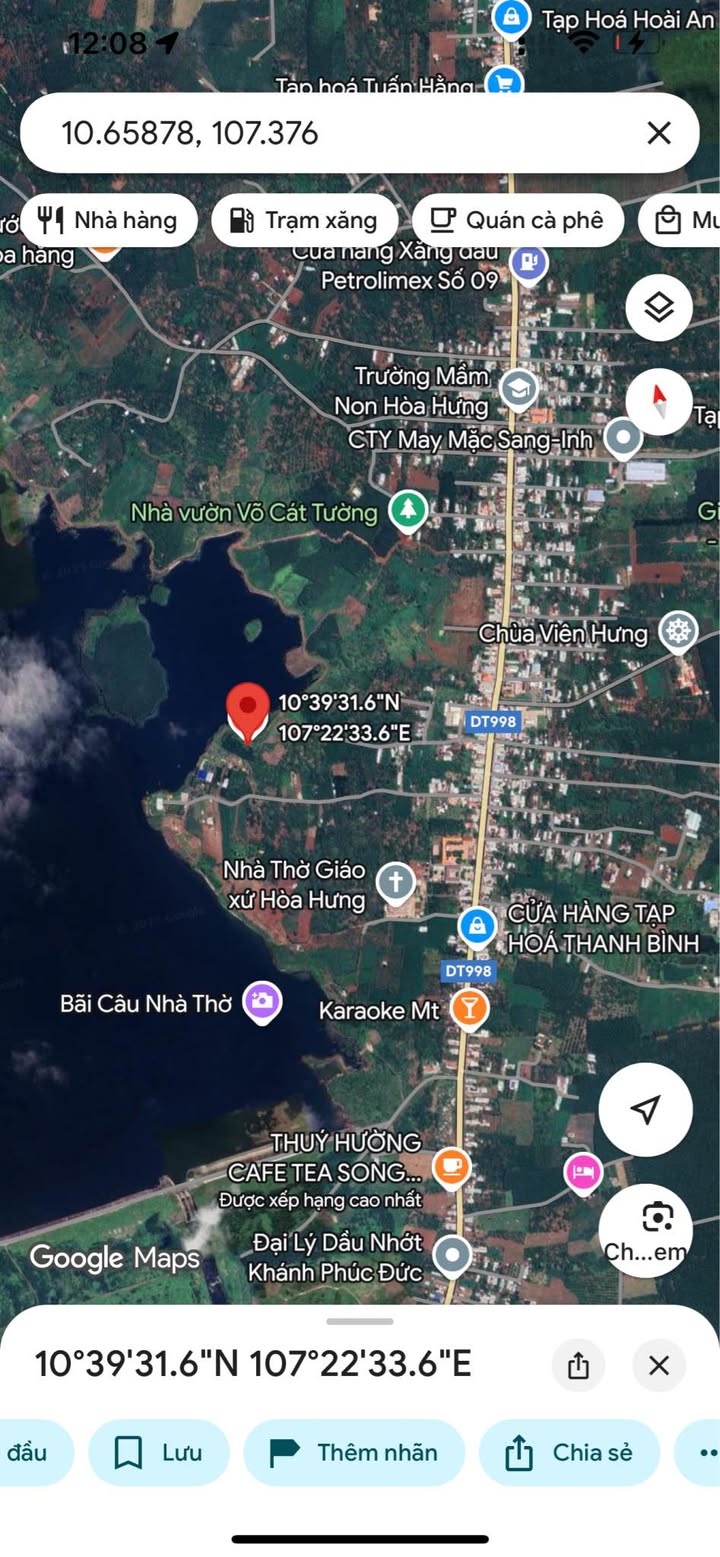 Đất nền Hòa Hưng, Xuyên Mộc 1500m² giá 1.5 tỷ - Mặt tiền đường Vành Đai!