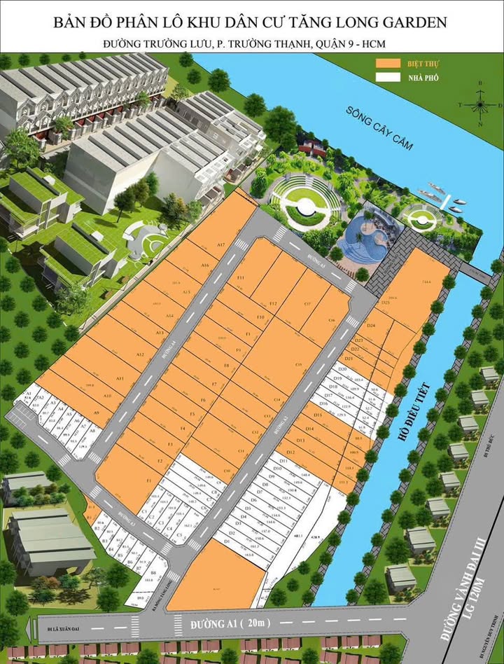 Đất nền KDC Tăng Long Garden, Thủ Đức 157m² giá 7.85 tỷ - Sổ hồng chính chủ!