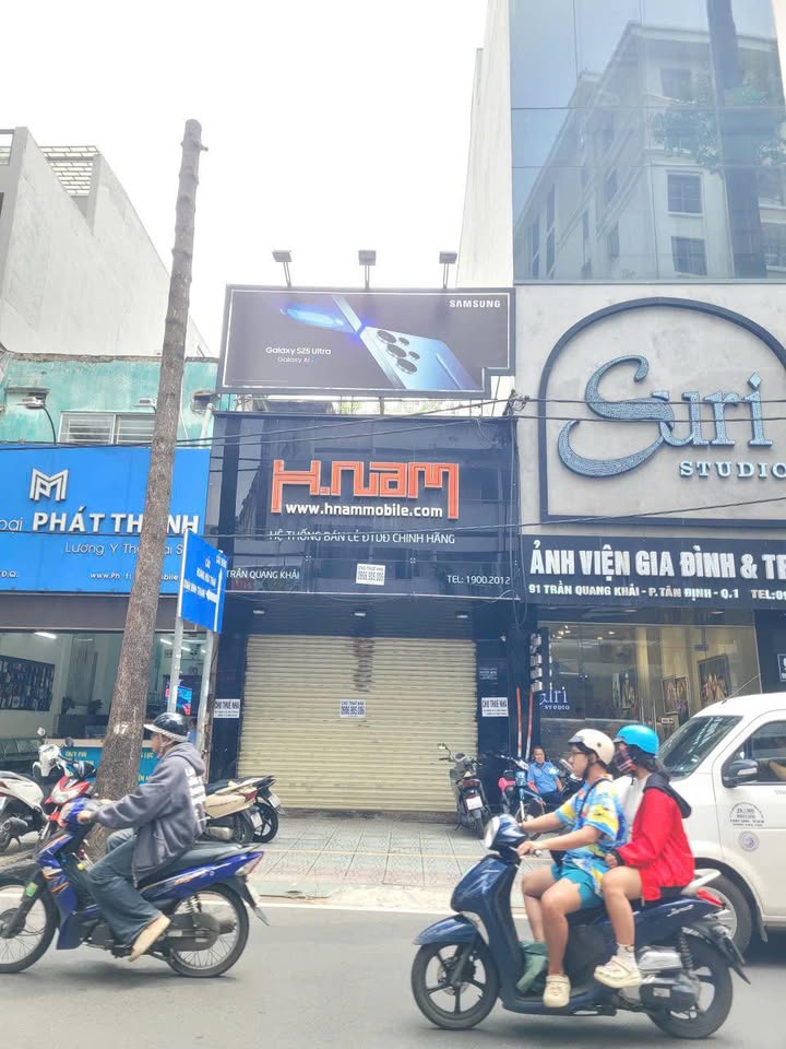 Cho thuê nhà mặt tiền 89 Trần Quang Khải, Quận 1, 100m² - Kinh doanh sầm uất!