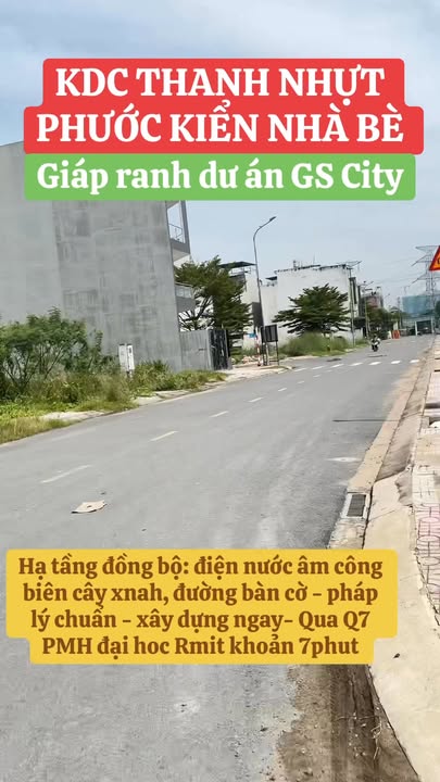 Đất nền KDC Thanh Nhựt Nhà Bè 108m² giá 5.94 tỷ - Vị trí đắc địa gần Q7!