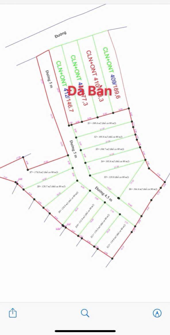 Đất nền thổ cư Hướng Đạo, Tam Dương 134m² giá chỉ 800 triệu - Cơ hội đầu tư giá trị!