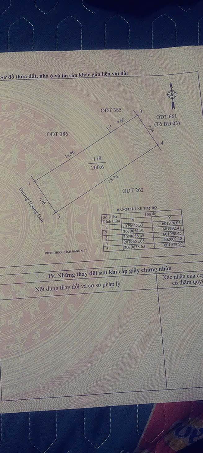 Đất mặt tiền đường Hoàng Đan, Nghi Hương 200m² giá 5 tỷ - Đầu tư sinh lời!