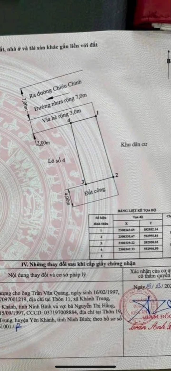 Lô đất 75m² đường Chiêu Chinh, Văn Đẩu, Kiến An - Giá chỉ 2.2 tỷ - Đầu tư sinh lời!