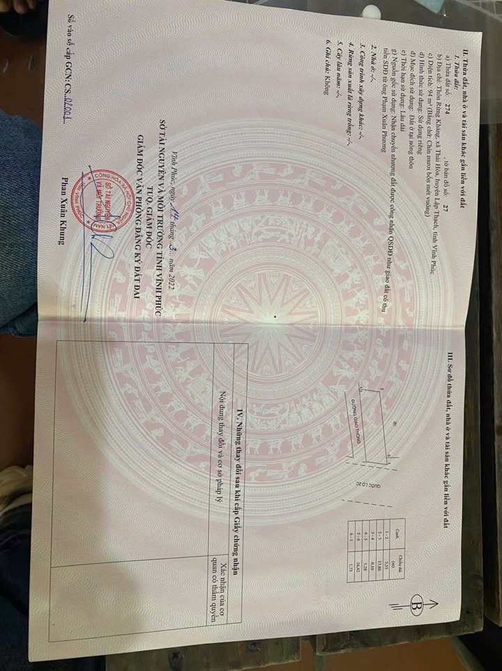 Đất thổ cư 94m² thôn Rừng Khảng, xã Thái Hòa - Giá chỉ 2 tỷ VND, cơ hội đầu tư tuyệt vời!