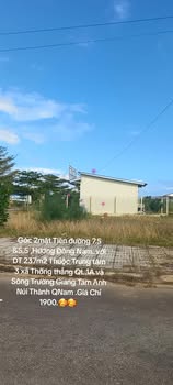 Đất nền KDC Chu Lai Riverside, Tam Anh Nam, 237m² chỉ 1.9 tỷ - Cơ hội đầu tư hấp dẫn!