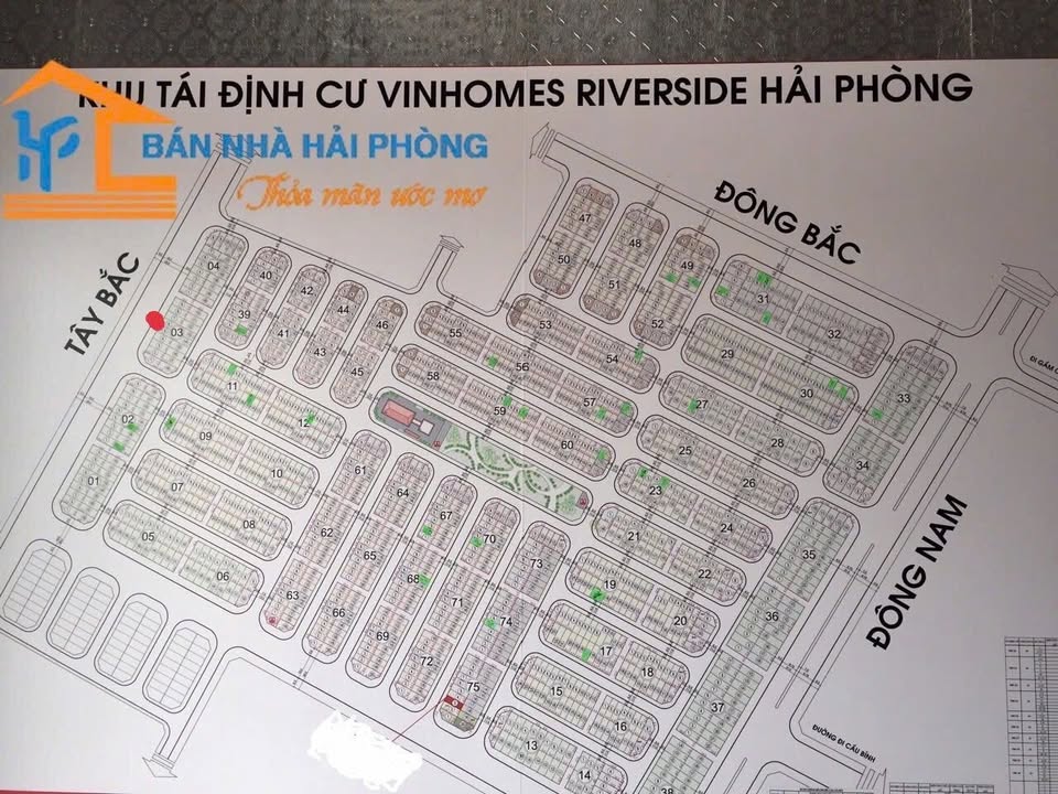 Đất nền khu TDC Vinhome Sở Dầu 50m² giá 3 tỷ - Sổ đỏ chính chủ