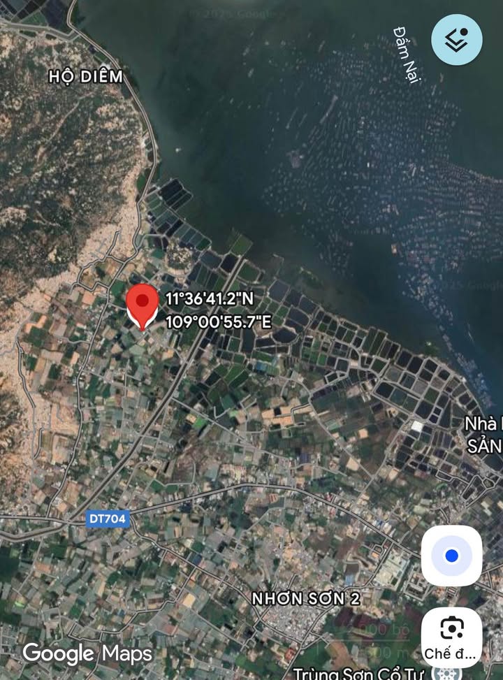 Đìa tôm 4200m² tại Khánh Hải, Ninh Hải - Giá thương lượng chỉ 2.3 tỷ!