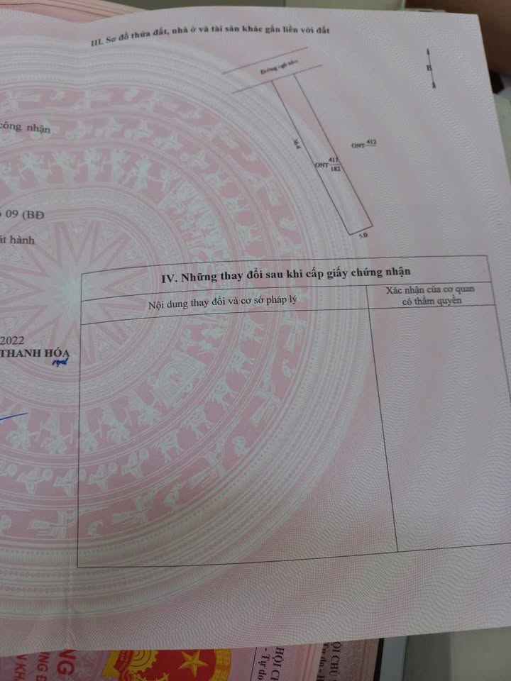 Đất thổ cư Nga Thái 182m² giá 310 triệu - Chính chủ bán gấp!