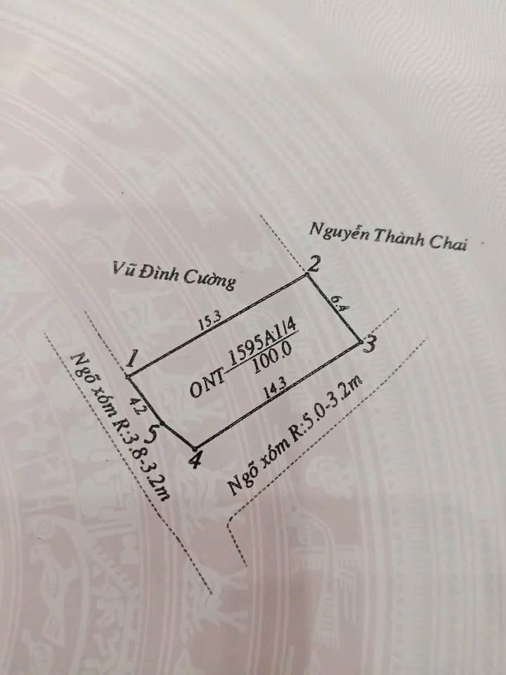 Đất nền Lưu Kiếm Thủy Nguyên 100m² giá 1.3 tỷ - Lô góc 2 mặt tiền, ô tô vào tận nơi!