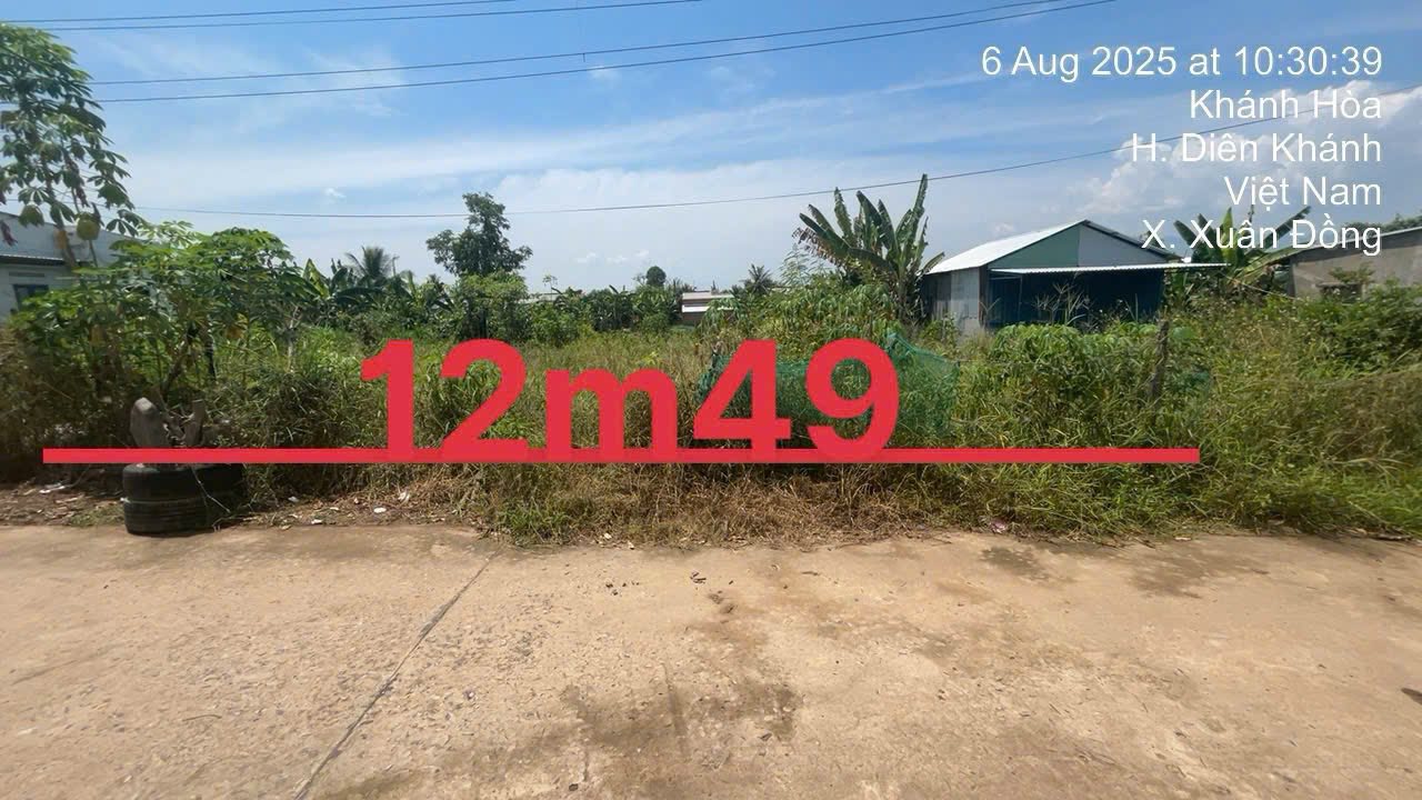 Đất Diên Xuân, Diên Khánh 320m² giá 1 tỷ - Cơ hội đầu tư hấp dẫn!