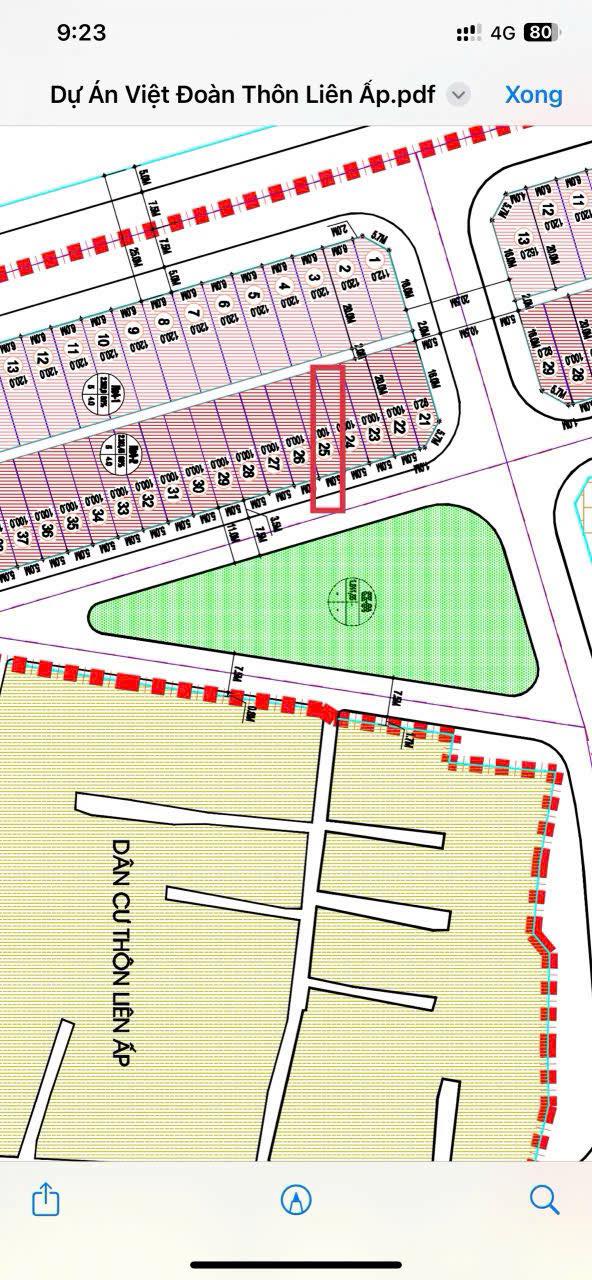 Lô đất dự án Liên Ấp, Việt Đoàn 100m² giá 3 tỷ - Chính chủ bán, không lỗi phong thủy!