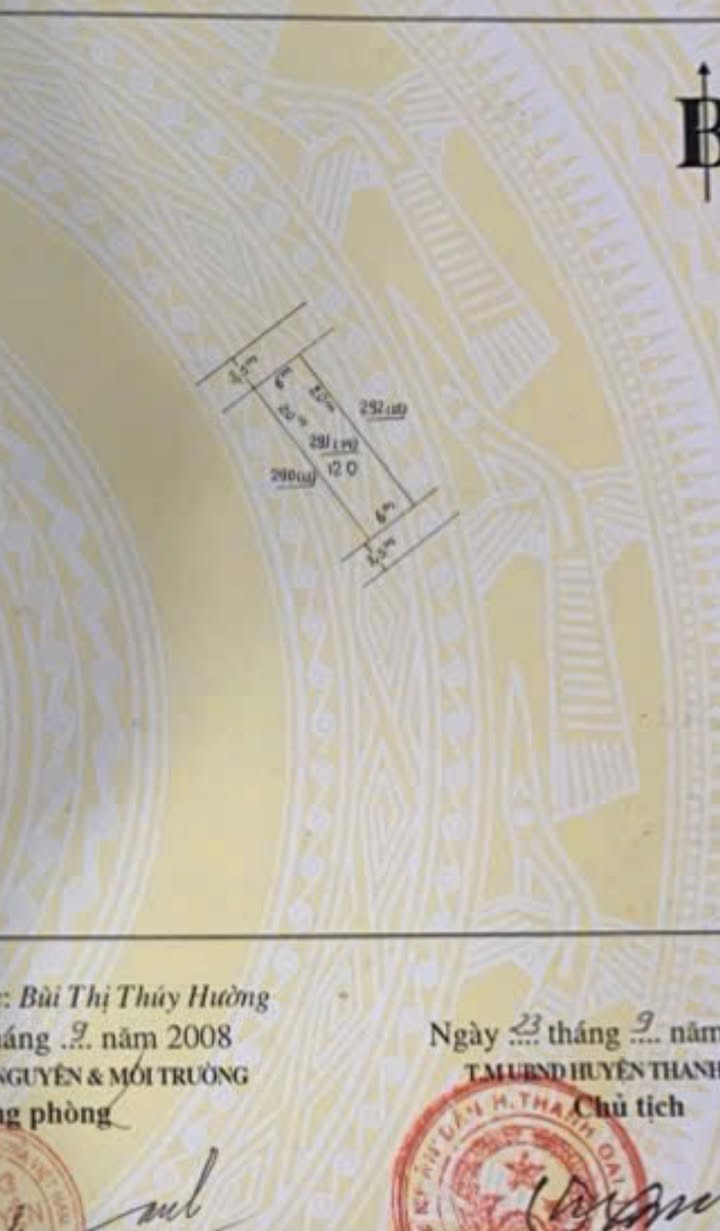 Đất nền Thanh Oai, 120m² giá chỉ 5.82 tỷ - Cơ hội đầu tư sinh lời tuyệt vời!