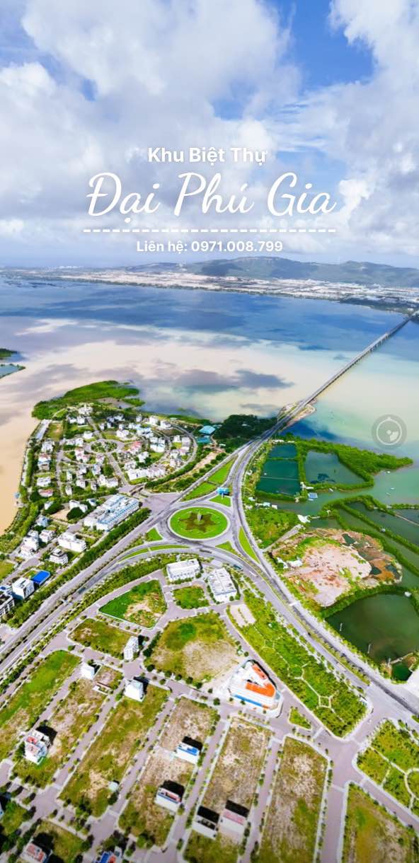 Đất nền khu biệt thự Đại Phú Gia, 200m² giá 7.6 tỷ - Sổ hồng chính chủ