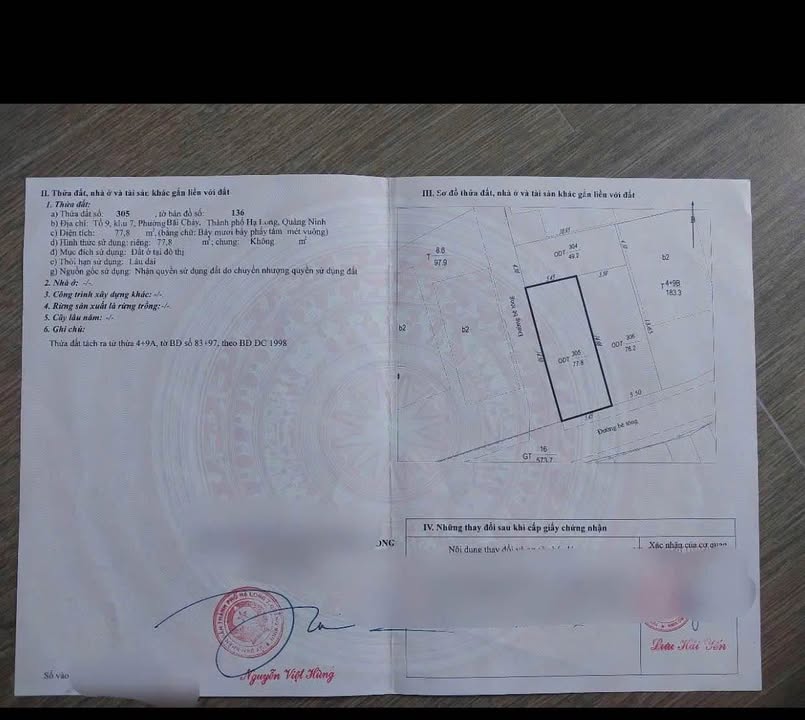 Đất nền góc 2 mặt tiền tại Bãi Cháy 77.6m² giá 2.9 tỷ - Cơ hội đầu tư tuyệt vời!