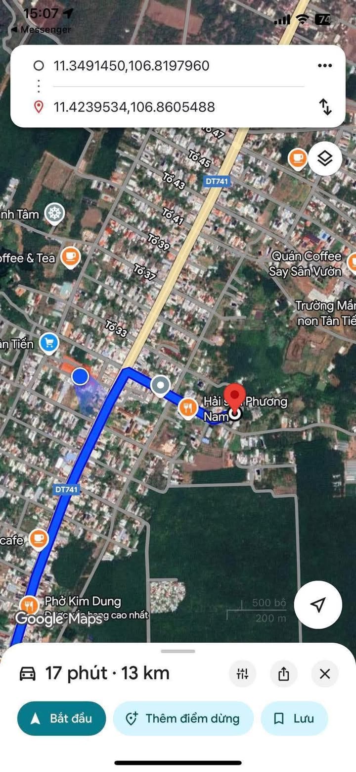 Đất nền Tân Tiến Đồng Phú 238m² giá 600 triệu - Đối diện chợ Tân Tiến