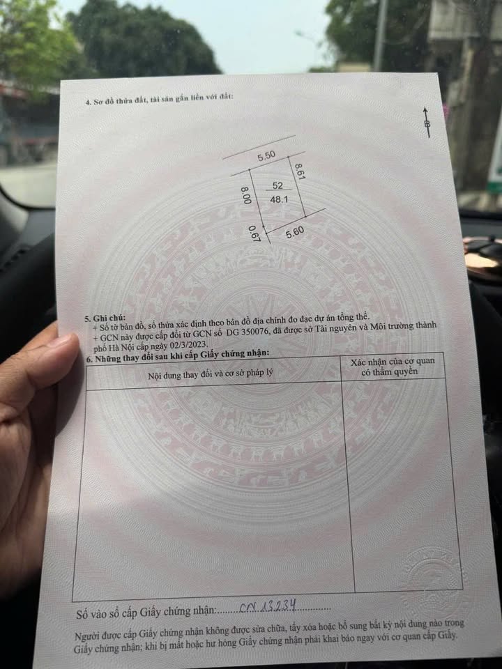 Đất nền Chương Mỹ 48m² - Gần đường tỉnh lộ 419, giá thỏa thuận hấp dẫn!