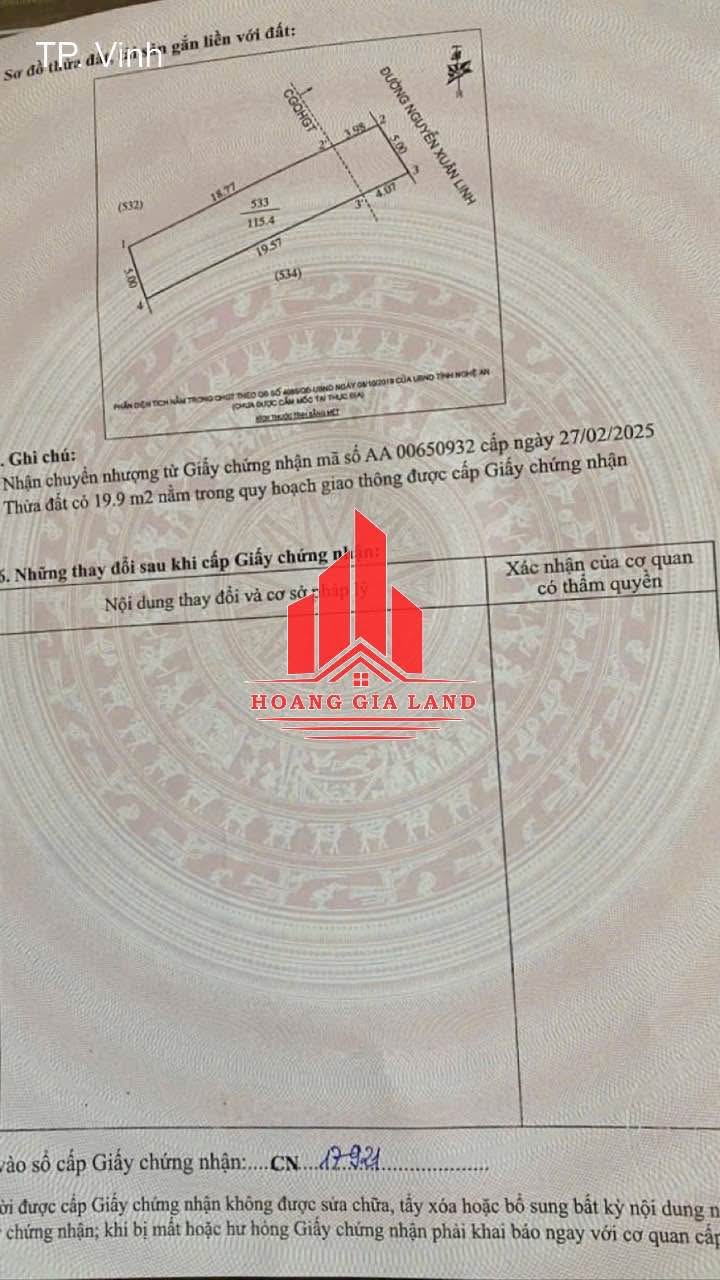 Đất nền mặt đường Nguyễn Xuân Linh 225m² giá thỏa thuận - Kinh doanh sầm uất!