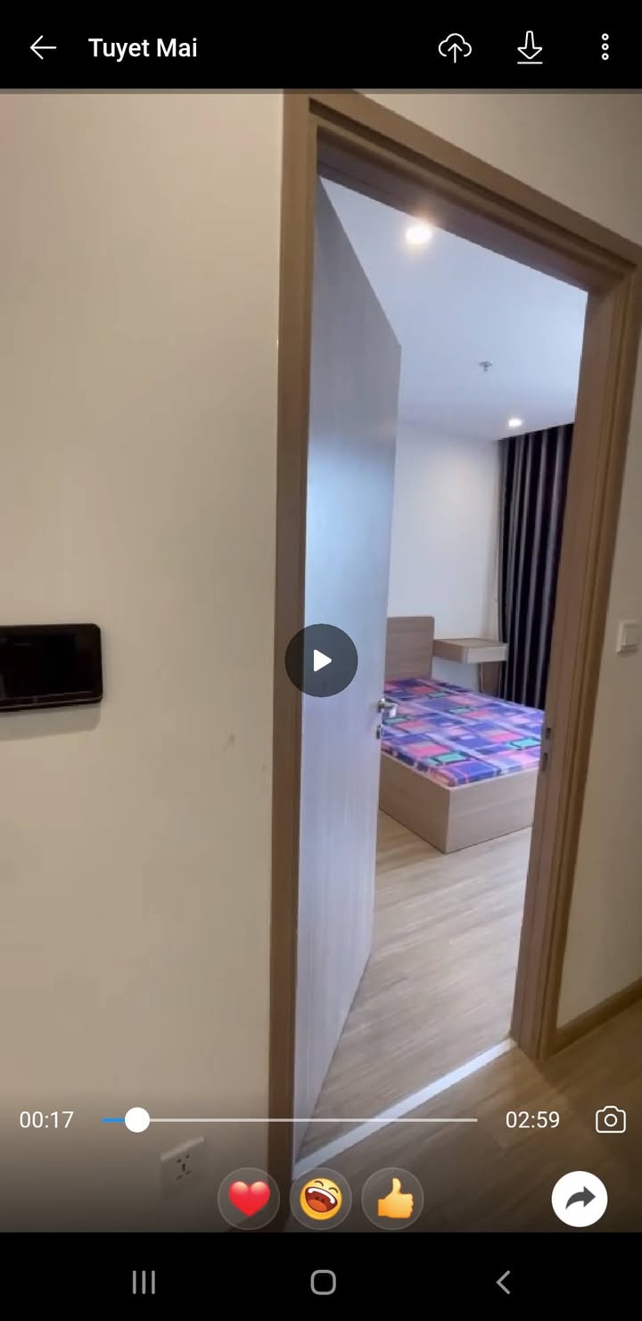 Căn hộ cho thuê SA3 Tây Mỗ 62m² giá chỉ 11 triệu - Đồ đạc full vào ở ngay!