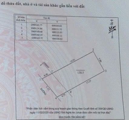 Đất Hưng Lộc Vinh 130.7m² giá 3.99 tỷ - Bán gấp mặt tiền đường Phan Văn Chí!