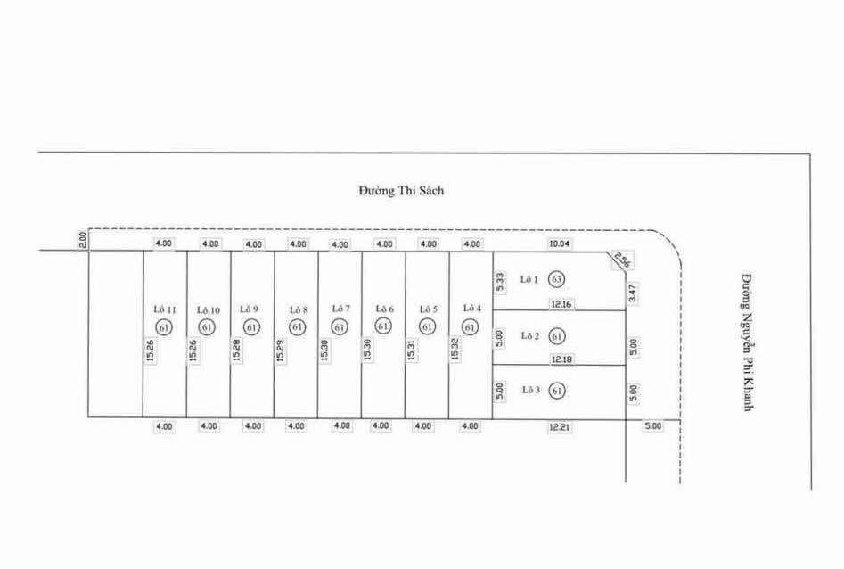 Đất vàng 2 mặt tiền Thi Sách, Hải Châu, Đà Nẵng 750m² - Cơ hội đầu tư hấp dẫn!