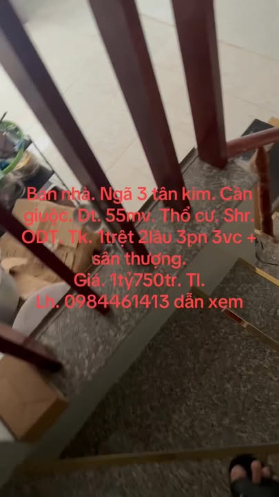 Nhà phố tại Tân Kim, Cần Giuộc 55m² giá 1.75 tỷ - Đường xe hơi, tiện ích đầy đủ!