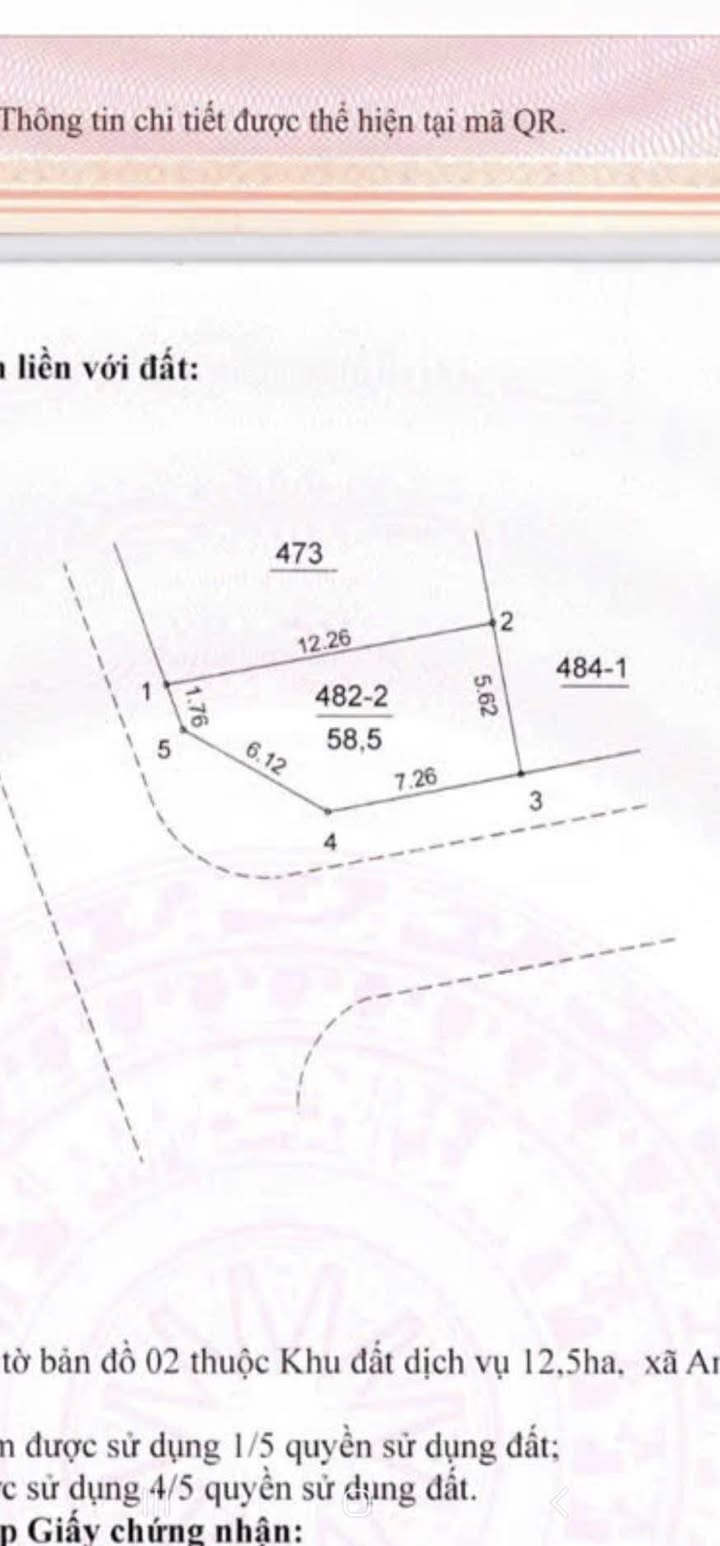 Bất động sản khu dịch vụ An Thượng – An Khánh 58m² giá thỏa thuận - Cơ hội đầu tư hấp dẫn!
