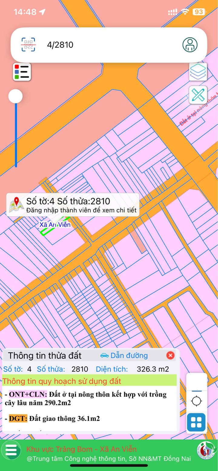 Đất nền An Viễn, Trảng Bom 325m² - Sổ đỏ chính chủ, đầu tư sinh lời!