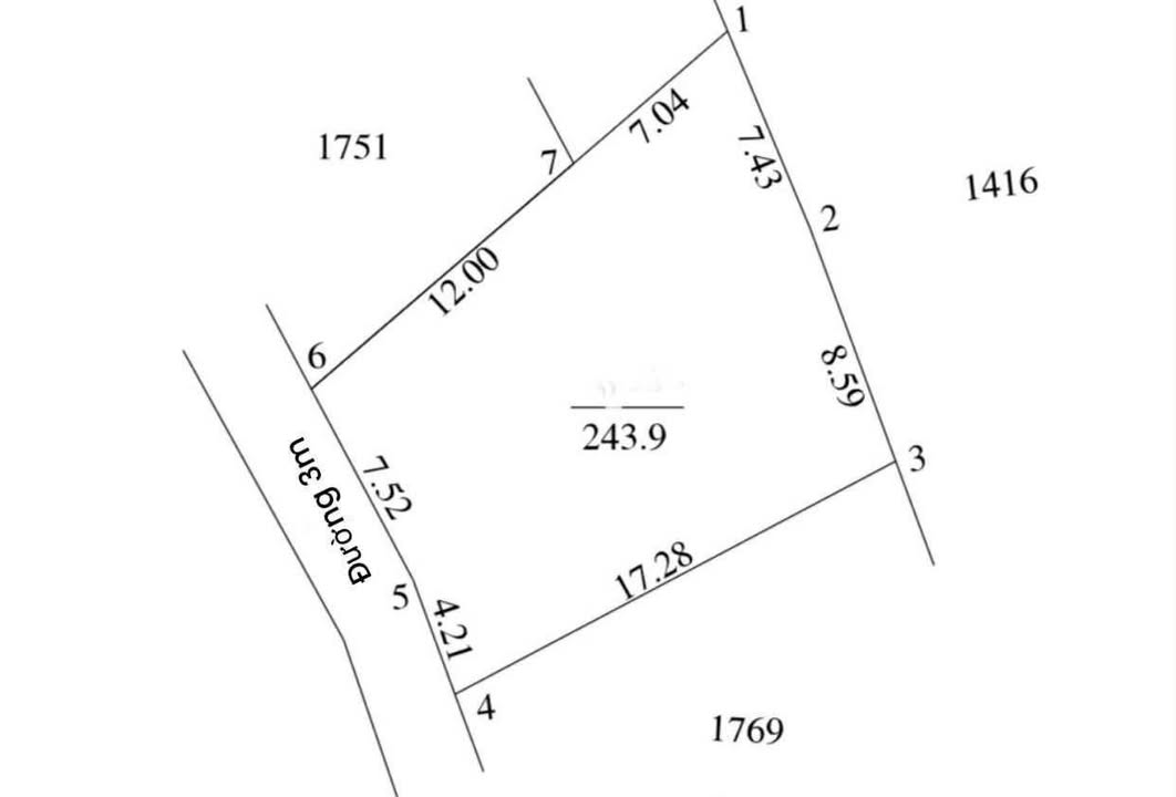 Đất thổ cư Cửa Tùng 243m² giá 300 triệu - Vị trí đắc địa, thuận tiện giao thông!
