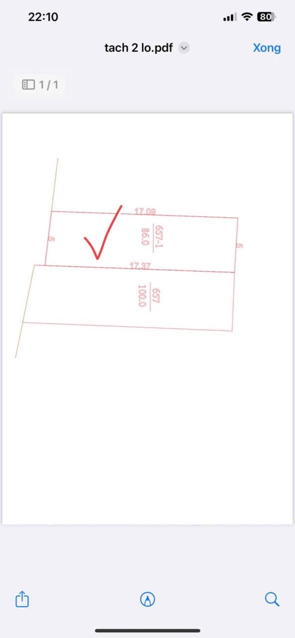 Đất nền Hợp Thanh, Mỹ Đức 86m² giá 1 tỷ - Phong thủy đẹp, chính chủ!