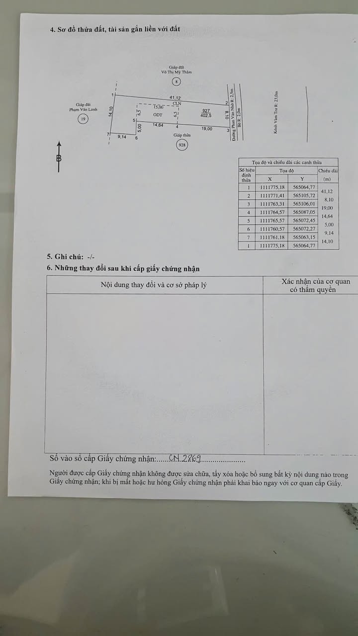 Đất mặt tiền Phan Văn Nhờ, Vĩnh Thông 402m² giá 850 triệu - Thích hợp làm nhà vườn!