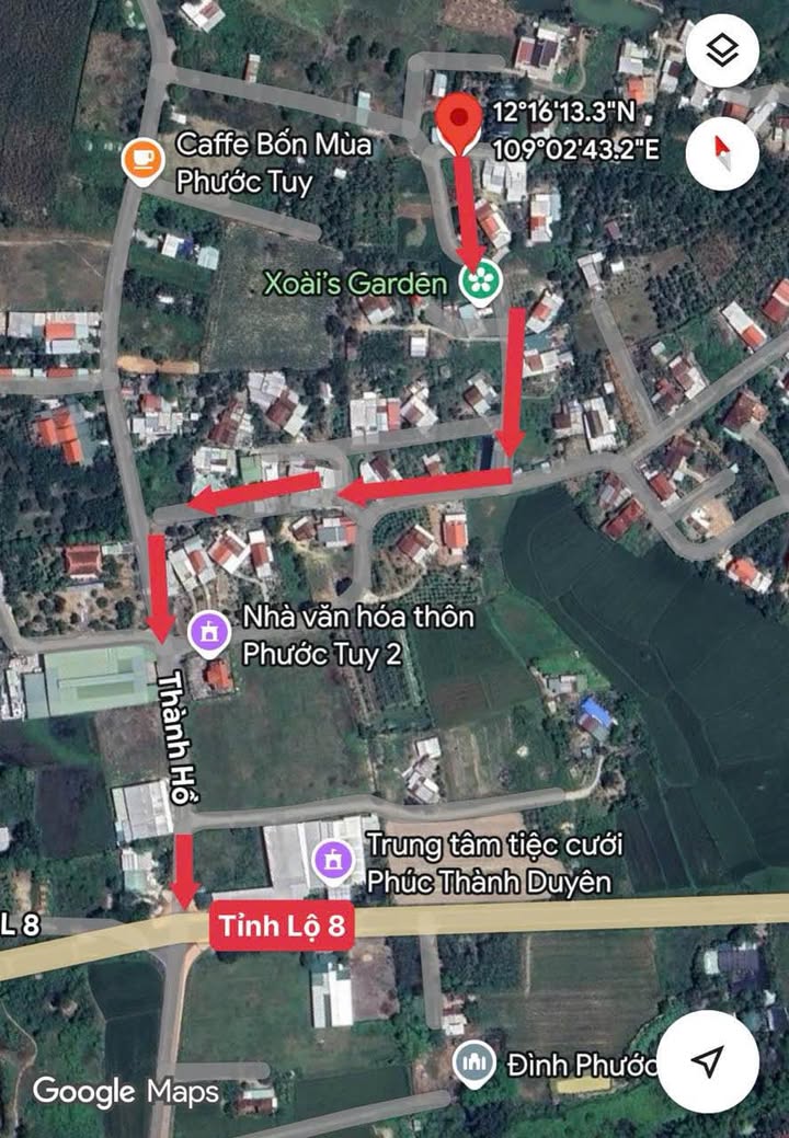 Đất Phước Tuy 2 - Diên Phước 88m² giá 590 triệu - Đường rộng, gần trung tâm!