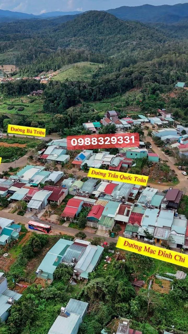 Đất nền thổ cư đường Bà Triệu, Măng Đen 175m² - Giá cực mềm, cơ hội đầu tư tuyệt vời!