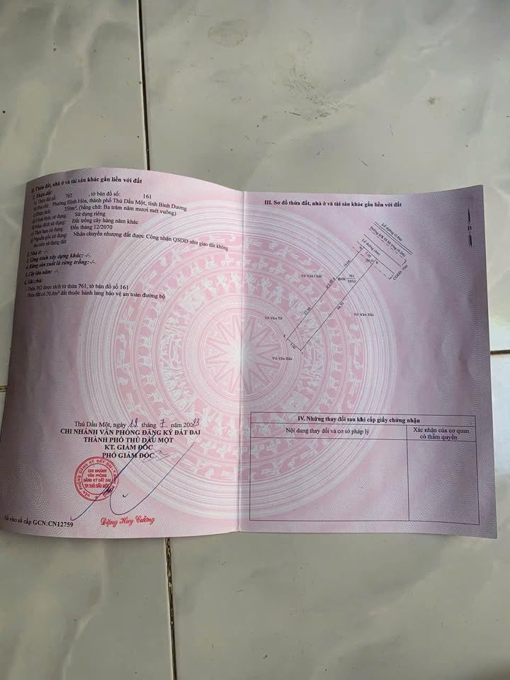 FrontHouse Định Hòa 336m² giá 3 tỷ - Mặt tiền đường DX075