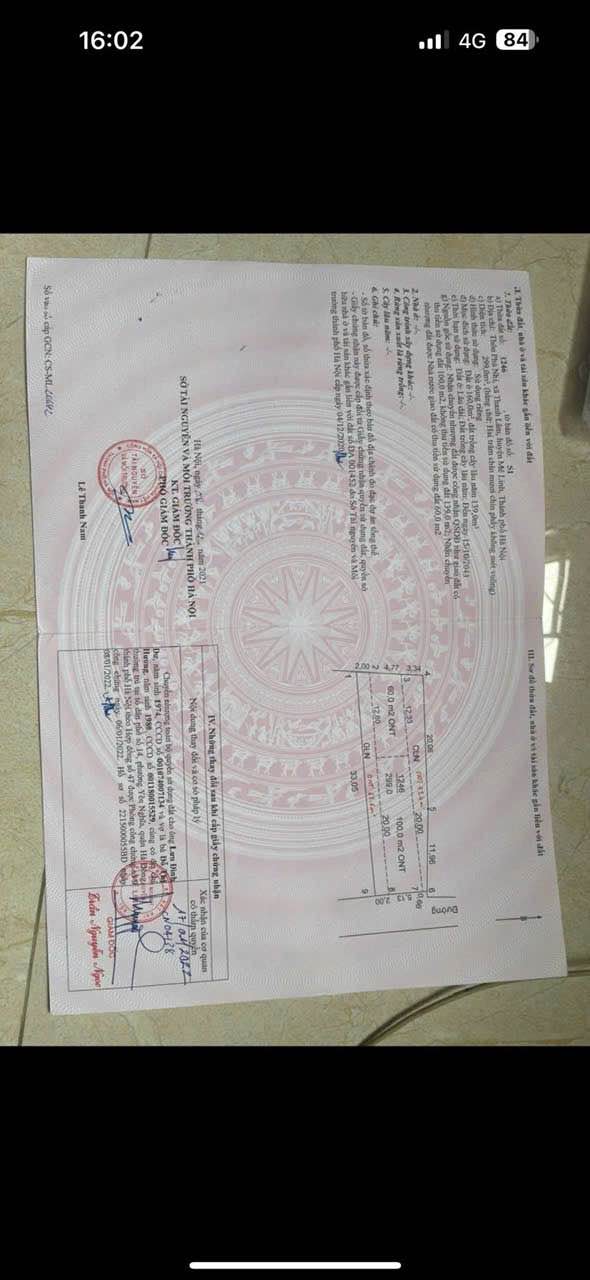 Đất kinh doanh Phù Nhi, Thanh Lâm 299m² giá 5.98 tỷ - Vị trí đắc địa, tiềm năng phát triển!