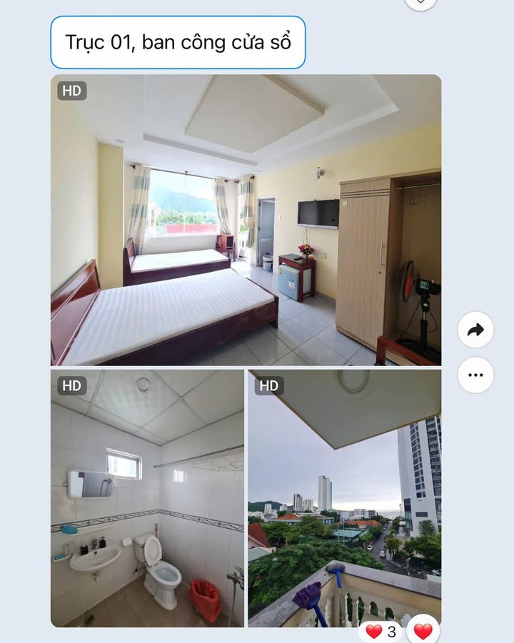 Phòng trọ cho thuê tại 78 Nguyễn Biểu, Nha Trang - Giá chỉ từ 2.6 triệu, đầy đủ tiện nghi!