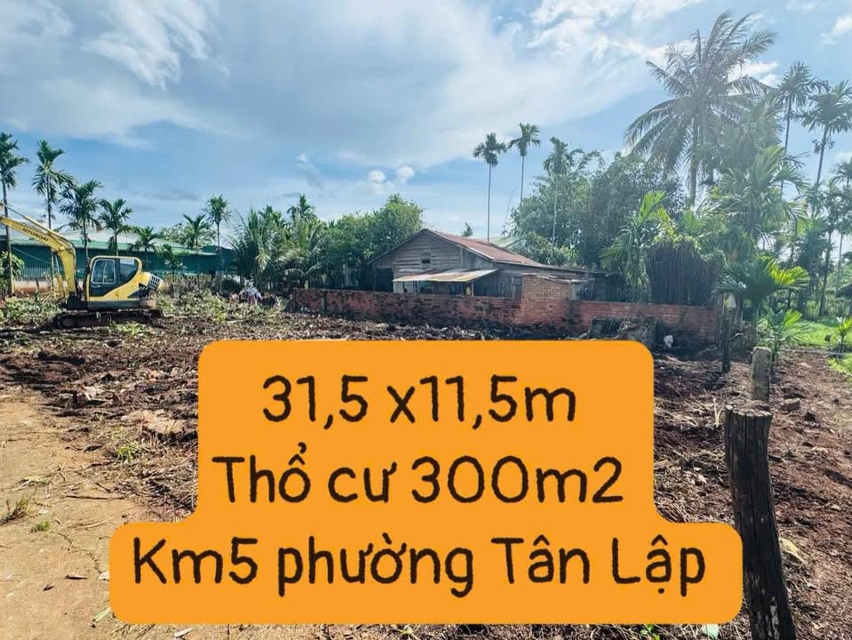 Đất thổ cư Tân Lập, Buôn Ma Thuột 362m² giá 3 tỷ - Vị trí đắc địa, tiềm năng sinh lời!