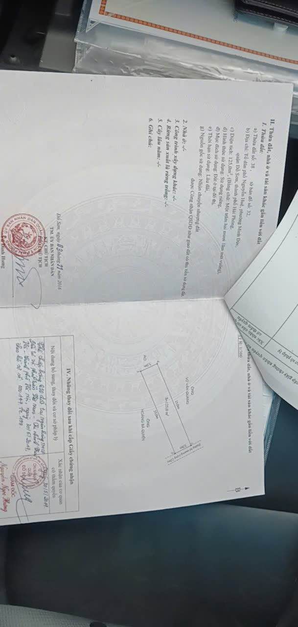 Nhà bán tại phường Nam Đồ Sơn, Hải Phòng 125m² giá 2 tỷ - Vị trí đắc địa, tiện ích đầy đủ!