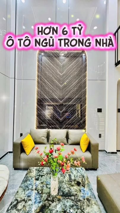 Nhà FrontHouse 42m² tại Gò Vấp giá 6 tỷ - Ô tô vào tận nhà, 4 tầng hoàn công!