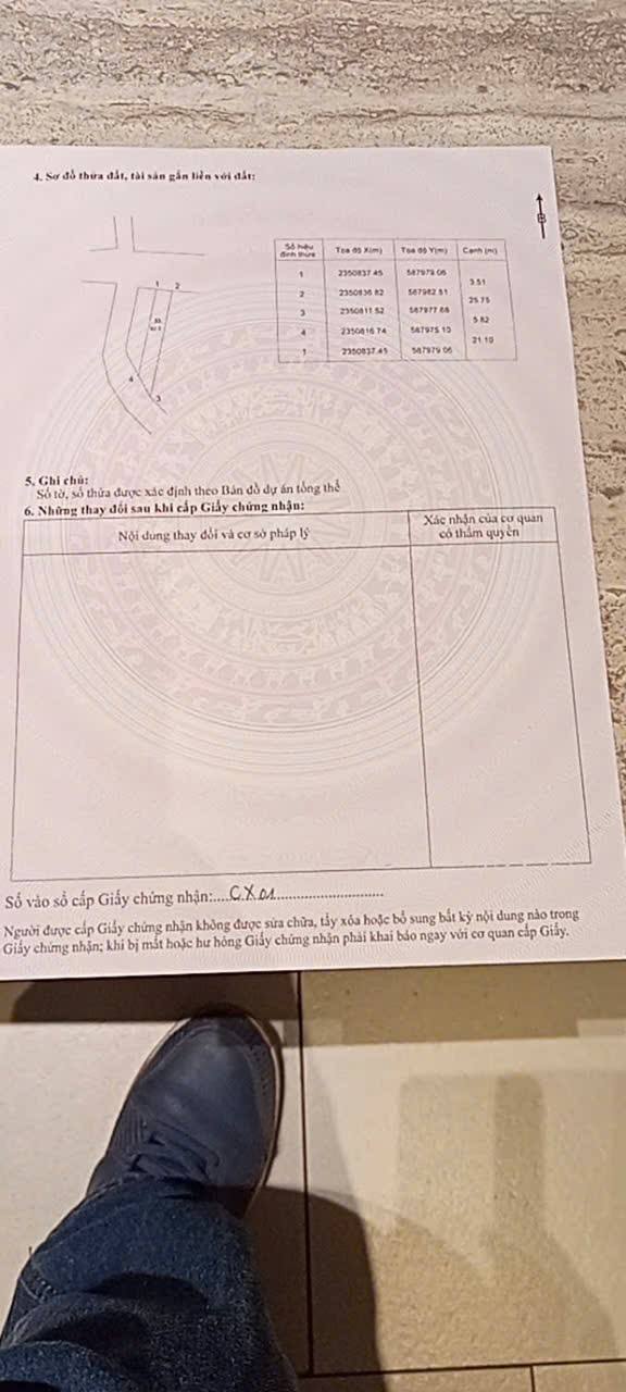 Đất tặng nhà 3 tầng tại xã Tiên Dược, Sóc Sơn - Diện tích 82m², giá thỏa thuận!