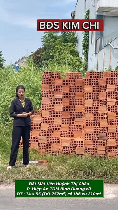 Đất mặt tiền Huỳnh Thị Chấu, Hiệp An, Thủ Dầu Một 757m² giá 11 tỷ - Vị trí kinh doanh lý tưởng!