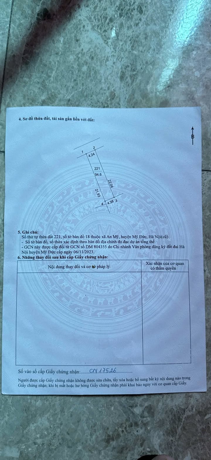 Đất nền An Mỹ, Mỹ Đức, Hà Nội 94m² giá nhỉnh 2 tỷ - Vị trí vàng, đầu tư sinh lời!