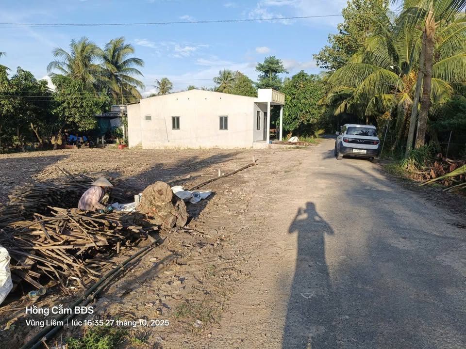 Đất nền 110m² tại xã Trung Hiệp, Vũng Liêm - Chỉ 230 triệu/nền!