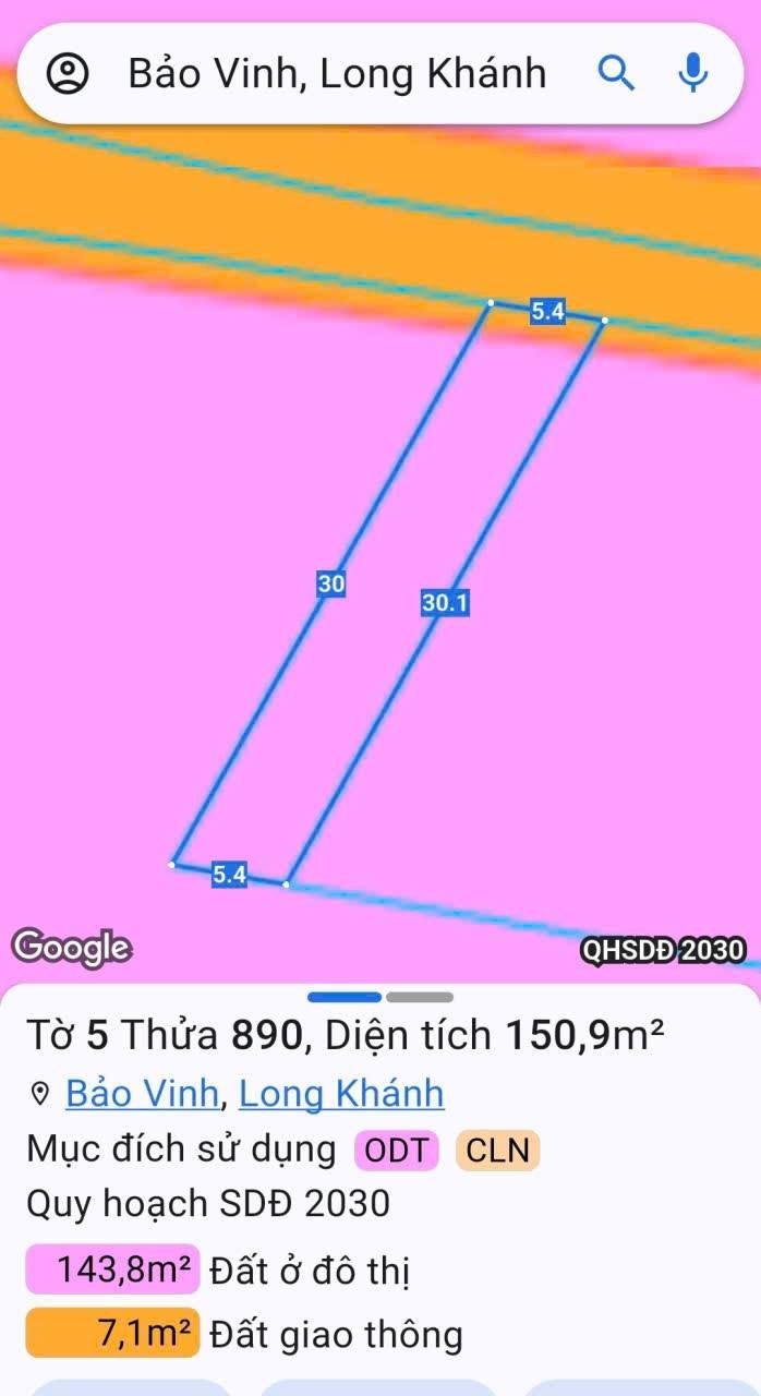 Đất mặt tiền đường Suối Chồn 162m² giá 1.2 tỷ - Đầu tư sinh lời lý tưởng!