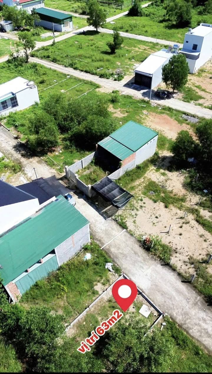 Đất nền Diên An, Diên Khánh 63m² giá 900 triệu - Sổ đỏ chính chủ, đầu tư sinh lời!